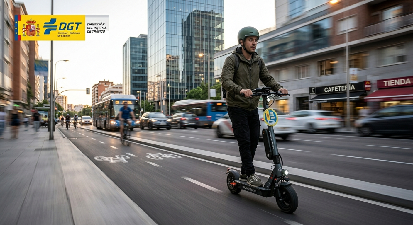 Cómo registrar el patinete eléctrico en la DGT 2026